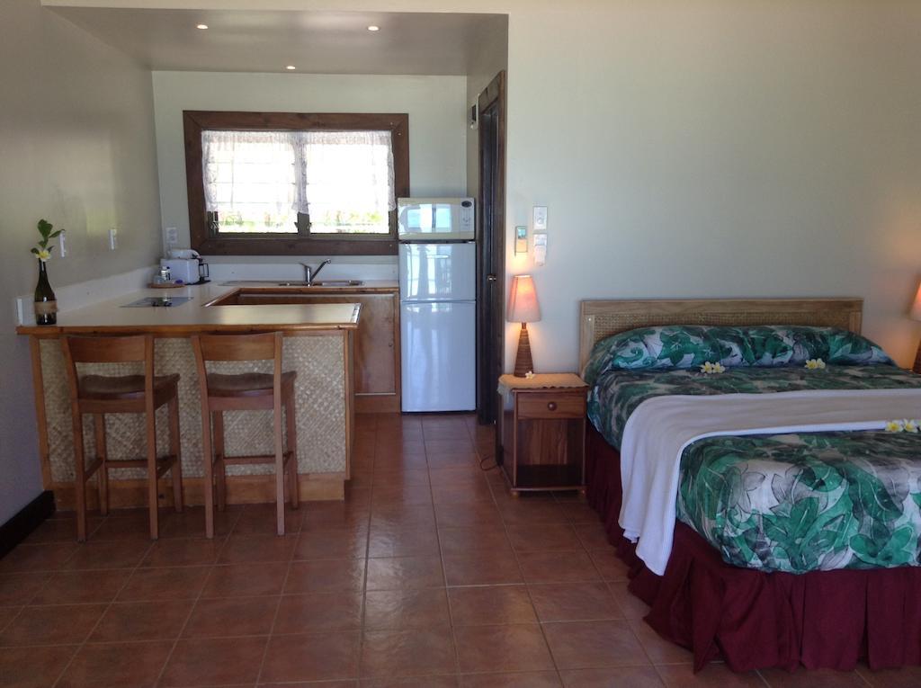 Aitutaki Seaside Villa Arutanga Szoba fotó